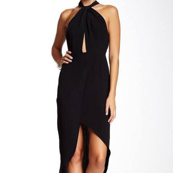 Bec & Bridge Black Oceanus Cocktail Dress (Size 6) - Picture 1 of 4